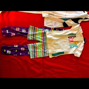 Girls clothing and toy baby